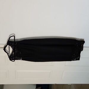 Torrid Black Top & Bottom Lace Cocktail Dress. Sz 12